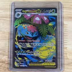 Mega Venusaur EX 155/132 Mega Evolution ENGLISH Pokemon TCG Card - Image 1