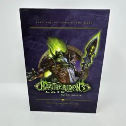 World of Warcraft TCG Magtheridon's Lair Raid Deck with 9 Treasure Trading Cards - Image 1