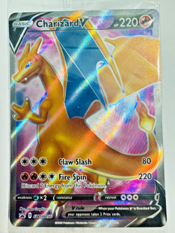 Charizard V - SWSH050 - SWSH: Sword & Shield Promo Cards (SWSD) - Image 1