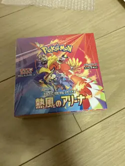 Pokemon Card Heat Wave Arena Booster Box Japanese No Promo Card w/shrink - Image 1