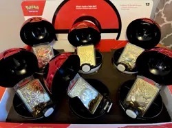 Pokemon 1999 Burger King Promo 23Kt Gold Cards - Full Set Plus Display Box - Image 1