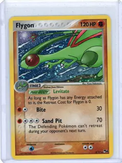FLYGON 2006 POKEMON POP SERIES 4 TOURNAMENT PROMO (3/17) HOLO CARD **UNPLAYED** - Image 1