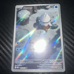 Snover Illustration Rare 140/132 Mega Evolution Pokemon TCG Near Mint Card NM - Image 1