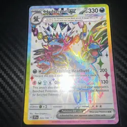 Pokemon TCG Surging Sparks Hydreigon EX 223/191 Full Art Ultra Rare Holo Card - Image 1