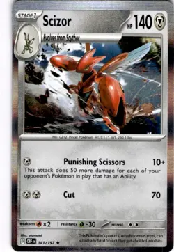 Scizor - (Cosmos Holo) Promo Miscellaneous Cards & Products 141/197 NM - Image 1