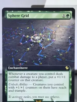 MTG: Final Fantasy - Sphere Grid (Extended Art, Regular, 0123) - Image 1
