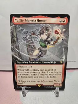 Yuffie, Materia Hunter (Extended Art) Commander: Final Fantasy Regular - Image 1