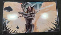 Magic the Gathering March of the Machine Archangel Elspeth Playmat - Image 1
