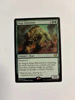 MtG Commander 2014 Siege Behemoth - Image 1