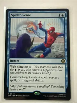 MTG Spider-Sense 0046 Regular Marvel's Spider-Man NM SPM - Image 1