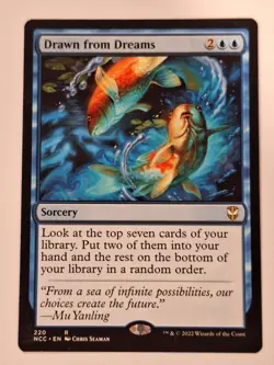 Drawn from Dreams - Commander: New Capenna - Magic the Gathering MTG Nice! - Image 1