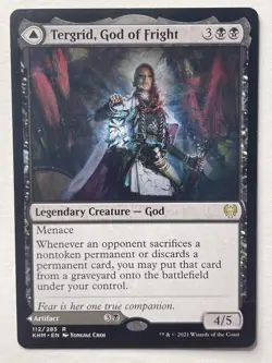 Tergrid, God of Fright! NM/M MTG KHM regular - Image 1