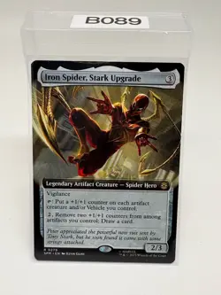 Magic MTG Iron Spider, Stark Upgrade (Extended Art) Marvel's Spider-Man Regular - Image 1