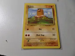 Pokemon TCG Diglett Base Set 47/102 Regular Common NM - Image 1
