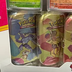 POKEMON TCG: Scarlet & Violet 151 Mini Tins 5 Pack, Sealed Box is Worn - Image 3