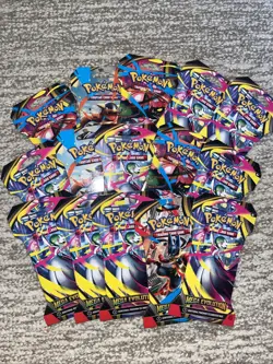 NEW Sealed Pokemon TCG Mega Evolution Sleeved Booster Packs - x15 Booster Packs - Image 1