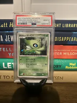 Pokemon Timeless Celebi 10th Movie Comm. Japanese Holo Promo PSA 10 Gem Mint - Image 1