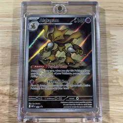 Pokemon TCG Alakazam MEP 009 MEP009 Black Star Promo NM/M - Image 1