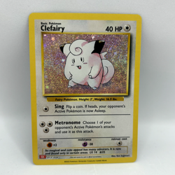 Pokemon TCG - Clefairy 013/034 Holo Rare - CLC Pokemon Classic - NM - Image 1