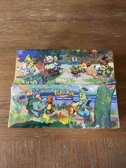 Sealed New Pokemon TCG 2021 Celebrations Complete 8 Mini Tin Set w/ Display Box - Image 1