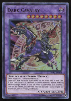 Yu-Gi-Oh #DUPO-EN002 Dark Cavalry Ultra Rare - Image 1