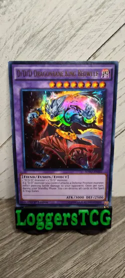 Yu-Gi-Oh! D/D/D Dragonbane King Beowulf / SDPD EN041 1st Edition MP - Image 1
