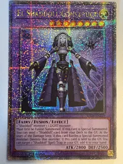YUGIOH - El Shaddoll Construct - RA04-EN229 - Quarter Century Secret Rare - Image 1
