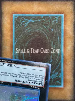 Yugioh Number 17: Leviathan Dragon GENF-EN039 Ghost Rare 1st Ed VLP - Image 3