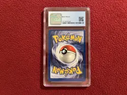 Pokemon Miscut Error Poke Ball Trainer Card Jungle Unlimited 64/64 CGC 8 - Image 3