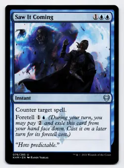 Saw It Coming [076/285] KHM Uncommon Non-Foil [MTG Card English] - Image 1