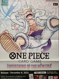One Piece Card Game - Awakening of the New Era Poster - New - Store Exclusive - Image 1