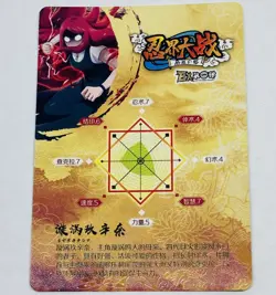 Kushina Uzumaki Naruto Trading Card Rage Punch HYEX01-SR12 Holo Super Rare Tc5 - Image 2