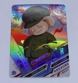 Oolong - Dragon Ball Trading Card LZ 15 Holo Foil Heros Tc8 - Image 1