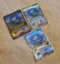 Set 3 Mew 347/190 Pokemon Trading Card Game Vintage Nintendo Bandai Japanese - Image 2