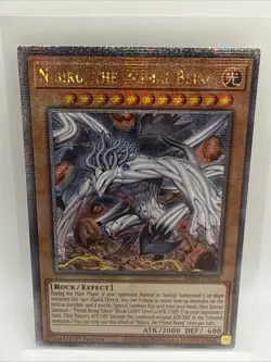 Yu-Gi-Oh Stampede Nibiru, the Primal Being Quarter Century Rare Card RA04-EN030 - Image 1