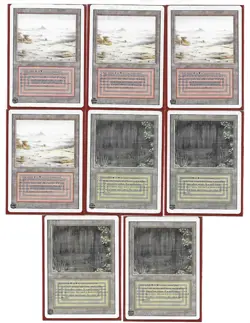 Mtg land destruction 51 card deck includes 16 dual lands most cards near mint! - Image 2