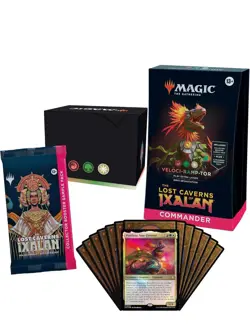 MTG Commander Lost Caverns of Ixalan Veloci-Ramp-Tor Deck Sealed Magic MTG - Image 1
