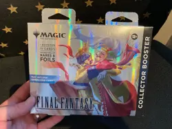 Magic The Gathering Final Fantasy Collector Booster Pack Omega Box MTG NEW - Image 1