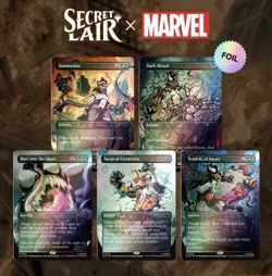 MTG MARVEL Spider-Man Secret Lair Venom Unleashed (COLORS) Foil Presale - Image 1