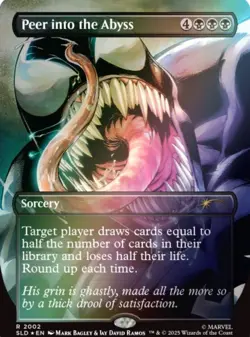 MTG MARVEL Spider-Man Secret Lair Venom Unleashed (COLORS) Foil Presale - Image 2