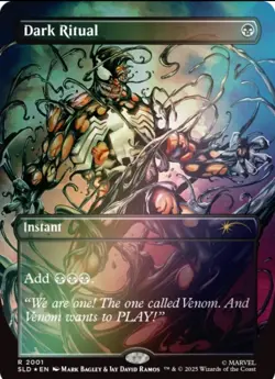 MTG MARVEL Spider-Man Secret Lair Venom Unleashed (COLORS) Foil Presale - Image 5