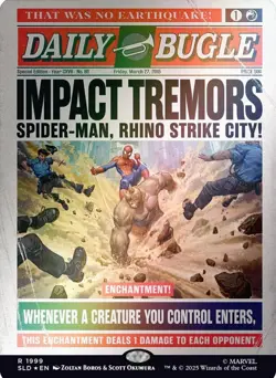 MTG Secret Lair Spider-Man Daily Bugle Breaking News Foil Preorder Presale New - Image 5