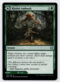 Khalni Ambush [192/ 280] ZNR Uncommon Non-Foil [MTG Card English] - Image 1
