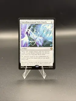 x1 Interdimensional Web Watch R MTG Marvel's Spider-Man M/NM, English - Image 1