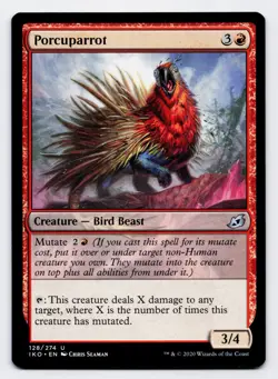 Porcuparrot [128/274] IKO Uncommon Non-Foil [MTG Card English] - Image 1