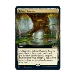 WOTC MtG Core Set 2021 Fabled Passage (Extended Art) (R) NM - Image 1