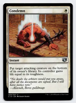 Condemn [069/337] C14 Uncommon Non-Foil [MTG Card English] - Image 1