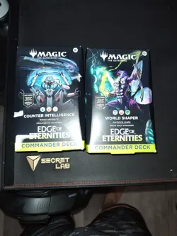 (2) Magic the Gathering MTG: Edge of Eternities Commander Decks (NEW-SEALED) - Image 1