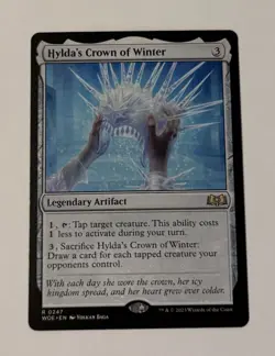 MTG Hylda's Crown of Winter - Wilds of Eldraine LP - Image 1
