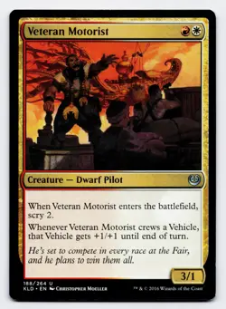 Veteran Motorist [188/264] KLD Uncommon Non-Foil [MTG Card English] - Image 1